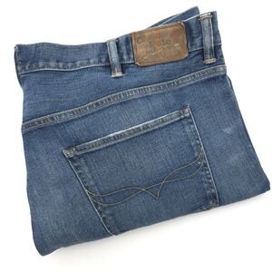 Polo Ralph Lauren Jeans 46x30 (Fit 46X29) Big Hampton Straight Leg Preppy Denim